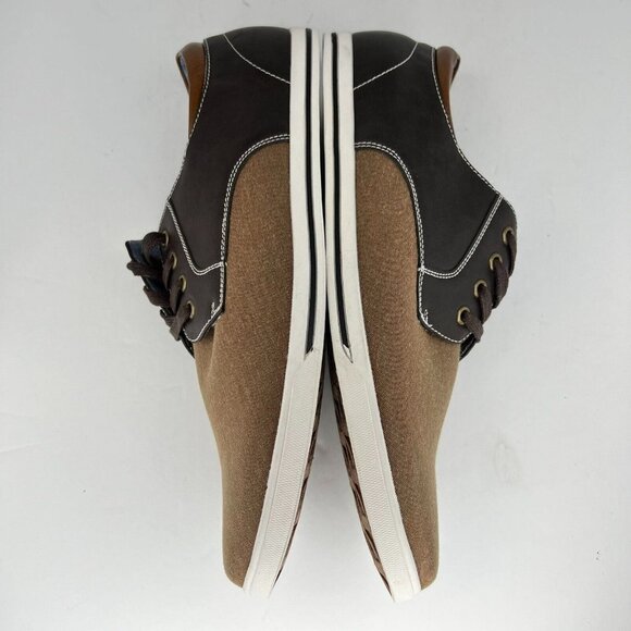 Bruno Marc Mens Rivera-01 FFAXGBCE Brown Black Lace Up Low Size 12 Casual Shoes main image 4